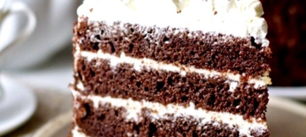 Сметанный шоколадный торт