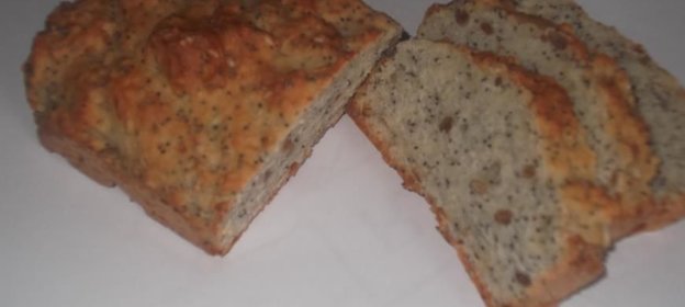 Хлеб содовый с семечками, маком и кунжутом