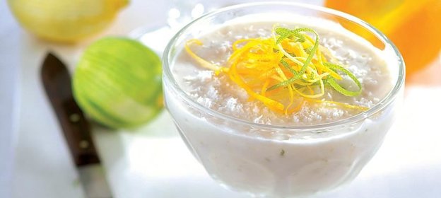 Лимонно-йогуртовый десерт