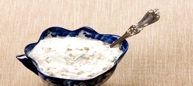 Соус из хрена со сметаной