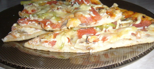 Пицца вегетарианская(вариант)