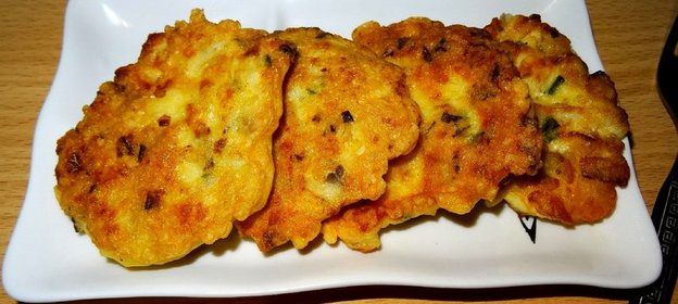 Оладьи из минтая