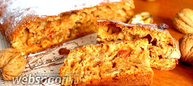 Кекс с хурмой