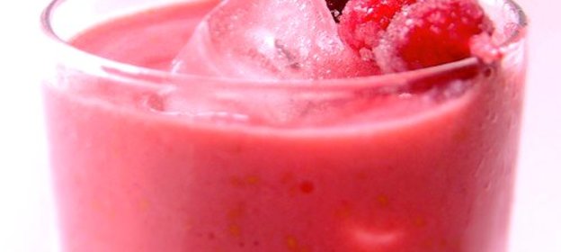 Молочно-клюквенный смузи