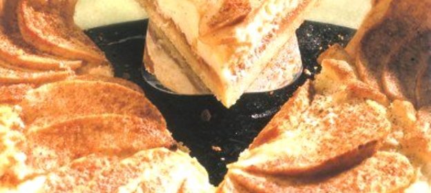 Творожно-яблочная запеканка