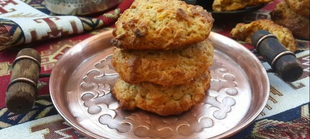 Тыквенное печенье, постное