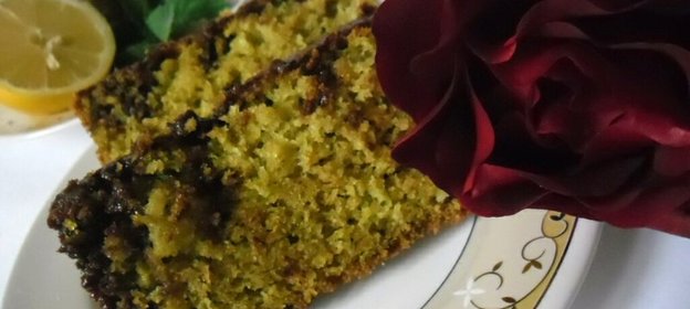 Лимонно-апельсиновый кекс с мелиссой