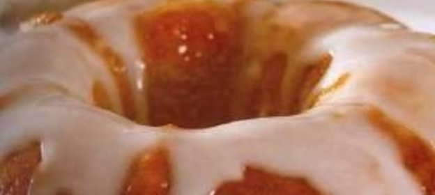 Лимонный кекс под сахарной глазурью