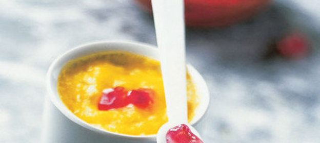 Манговый флан