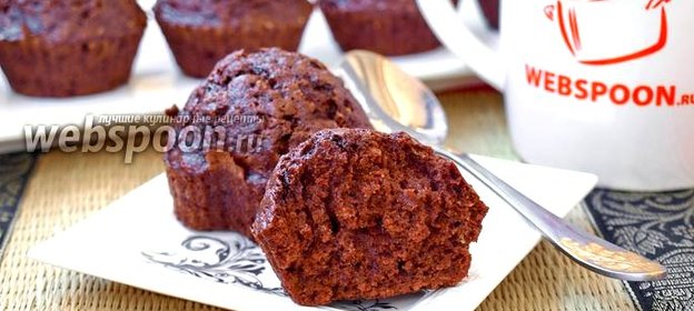 Шоколадно-банановые маффины