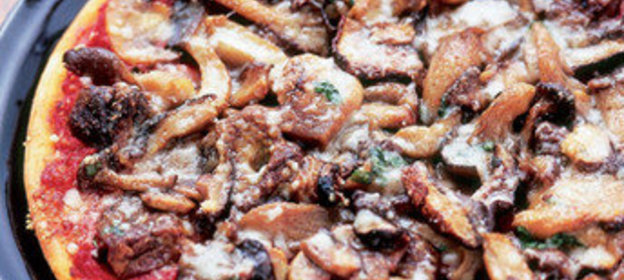 Пицца с грибами