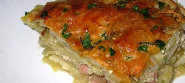 Шинк-лода (картофельная запеканка)