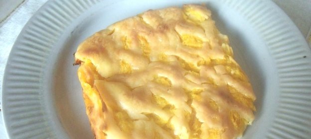 Запеканка из тыквы с яблоками в духовке