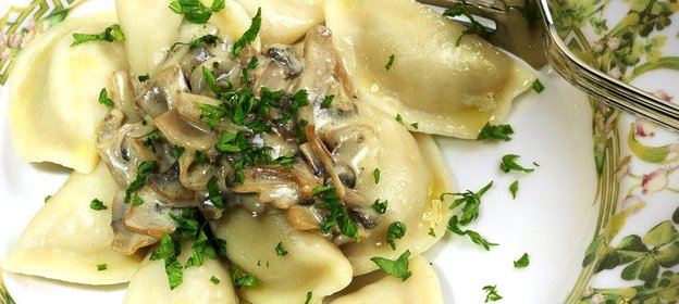 Вареники с телятиной