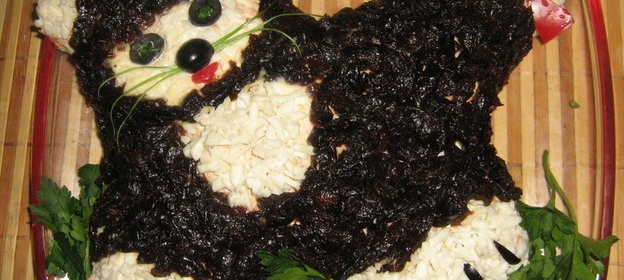 Салат Мартовский кот