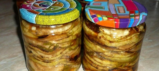 Кабачки по - украински на зиму