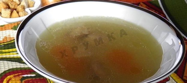 Куриный бульон в мультиварке