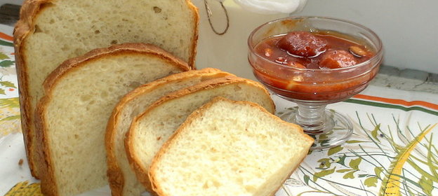 ПШЕНИЧНО-РИСОВЫЙ ХЛЕБ НА ТВОРОГЕ