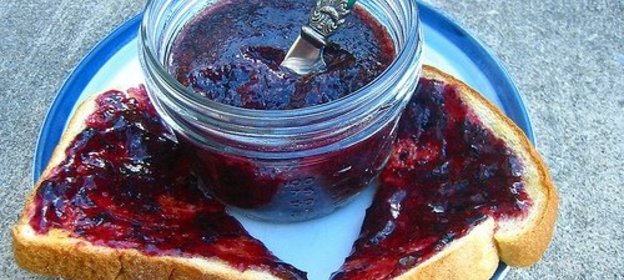 Черничный десерт в мультиварке