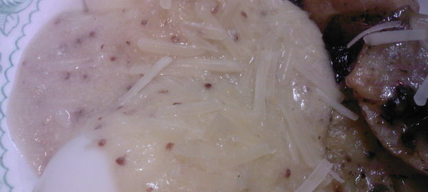 Йогуртовый соус из кабачков