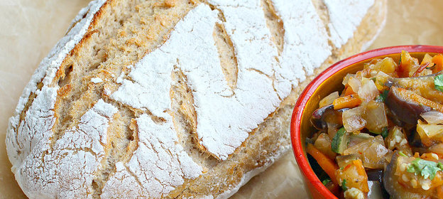 Мой идеальный фермерский хлеб без замеса