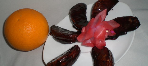 Апельсиновые дольки в шоколадной глазури