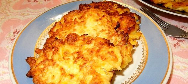 Кабачковые оладьи