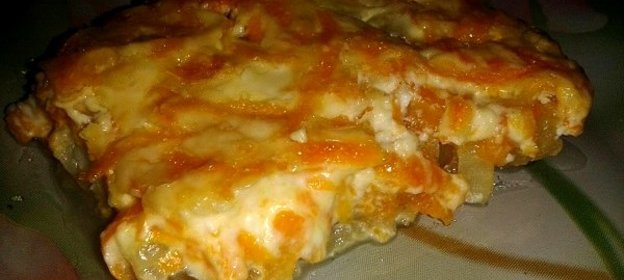 Запеченная рыба под шубой