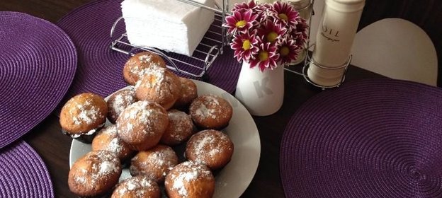 Кексы с вареньем