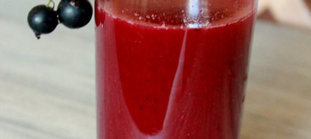 Морс из чёрной смородины