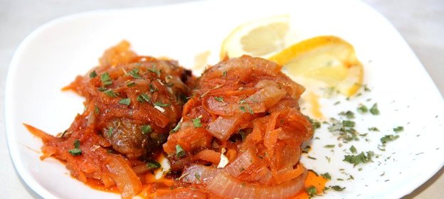 Минтай под маринадом