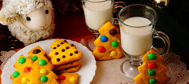 Тыквенное печенье Ёлочки