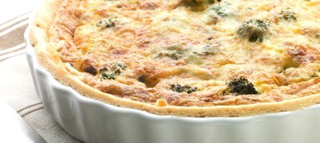 Запеканка с брокколи и цветной капустой