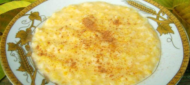 Тыквенная каша в мультиварке