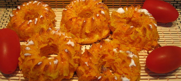 Оладьи из моркови