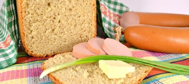 Овсяный хлеб на смальце в хлебопечке