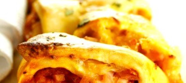 Хлеб с оливковым маслом и томатами