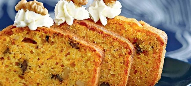 Пряный морковный кекс