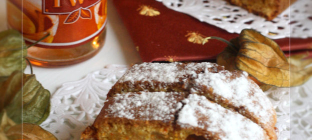 Апельсиновый кекс с морковью Лучик солнца