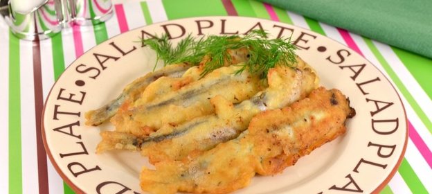 Мойва жареная в кляре