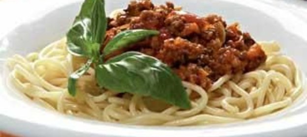 Паста с соусом болоньезе