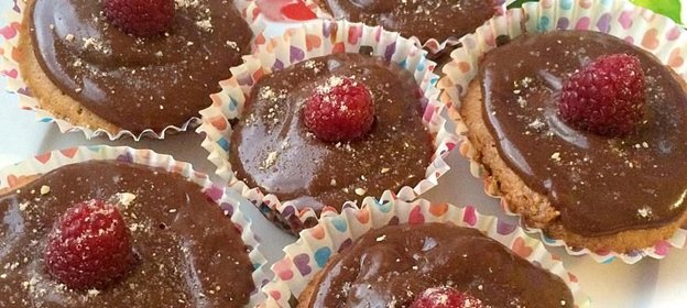 Шоколадные кексики