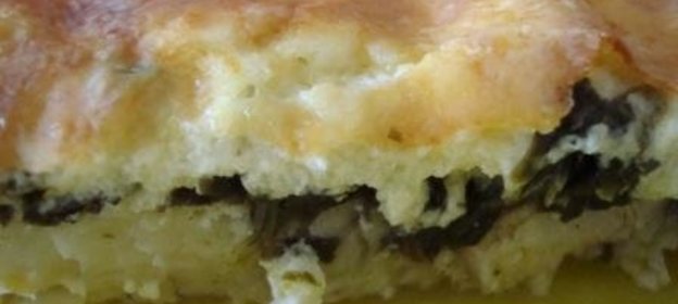 запеканка из рыбы и шпината