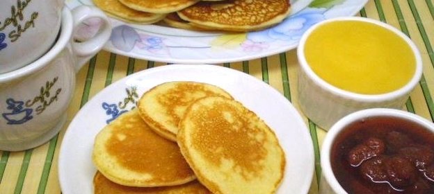 Воздушные лимонные оладьи