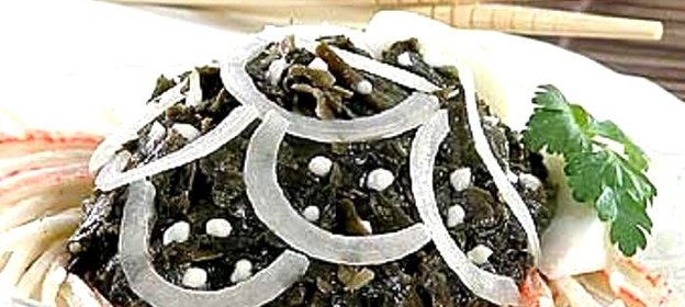Салат из морской капусты