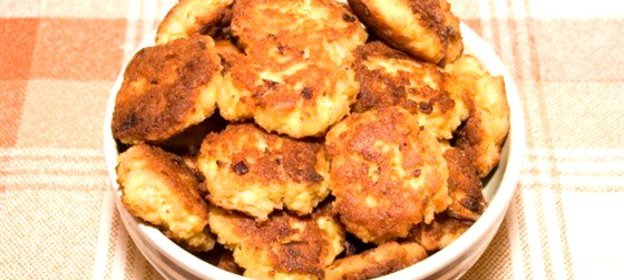 Оладьи из куриных грудок