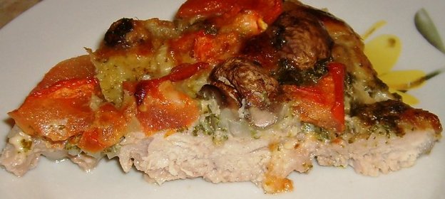 Мясная пицца Италия нервно курит в сторонке)))