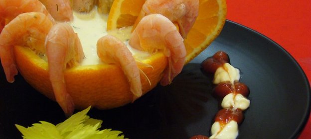 Апельсиновый соус к креветкам