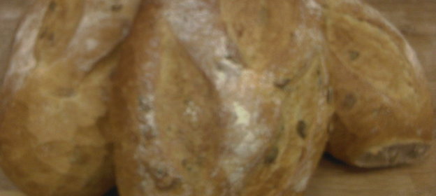 Хлеб ржано-пшеничный с семенами тыквы