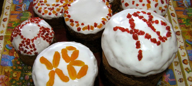 Кексы творожные с вишней